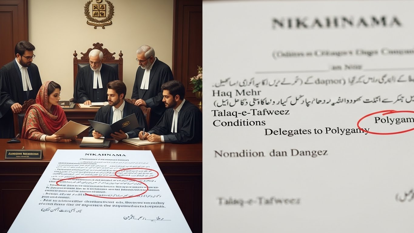 Court Marriage Contracts in Pakistan