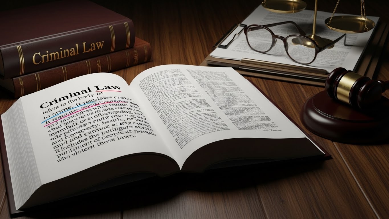 criminal law definition