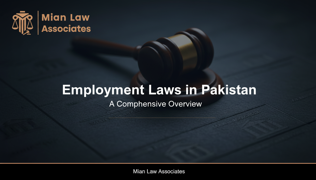 employment laws in pakistan employment laws in pakistan